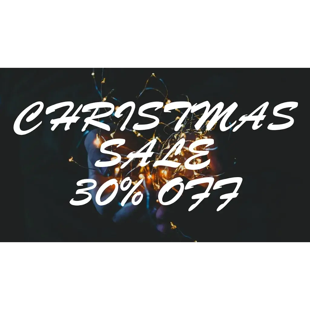 30% DISCOUNT CHRISTMAS SALE