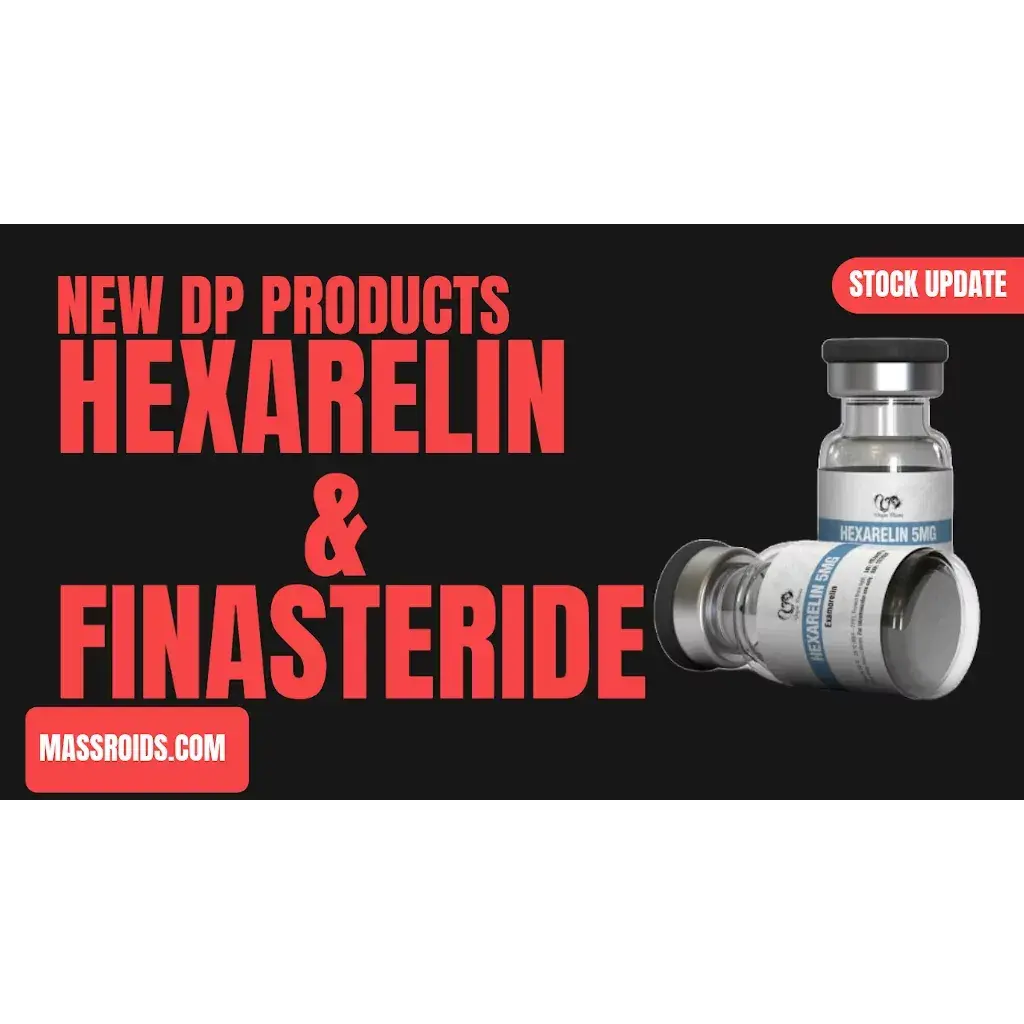 Finasteride & Hexarelin by Dragon Pharma Now in Stock