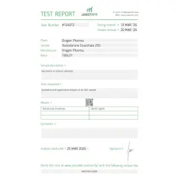 Enantat 250 lab test result (2026-03-25)