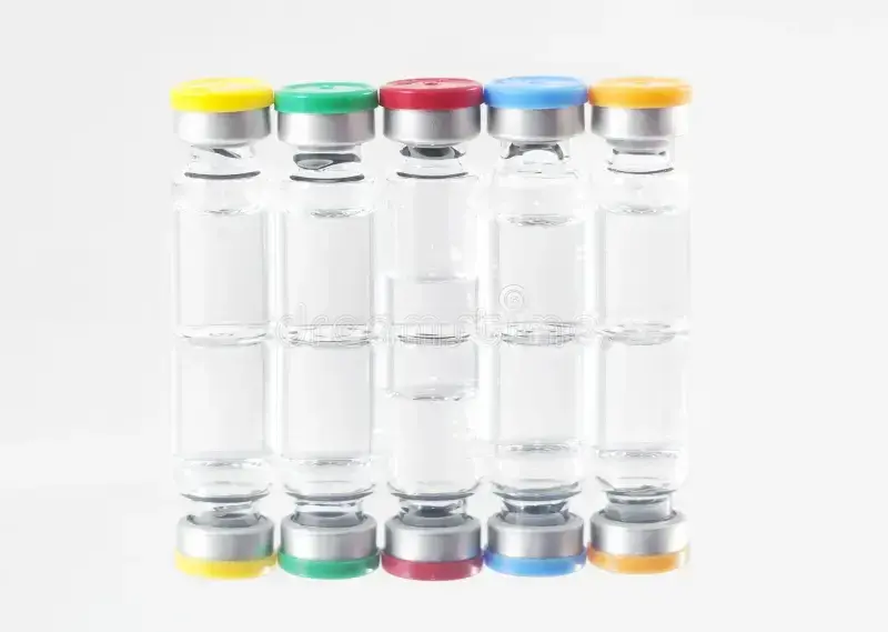 Steroid vials labeled as pharmaceutical grade.
