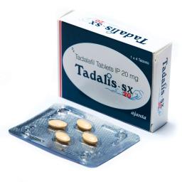 Tadalis SX 20 MG - Tadalafil - Ajanta Pharma, India