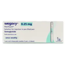 Wegovy 0.25 mg