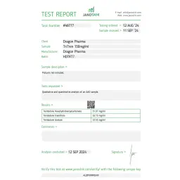 Tritren 150 lab test result (2024-09-12)